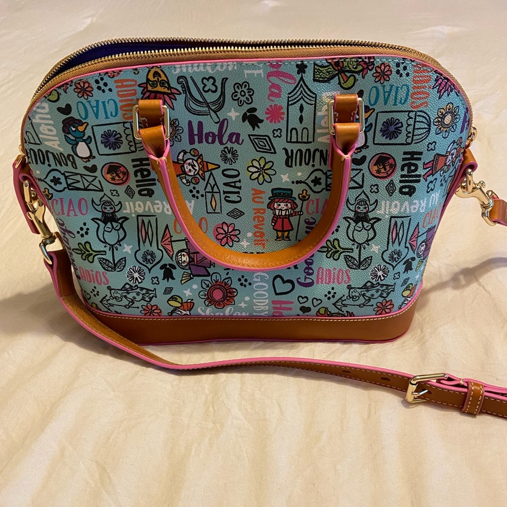 New w/o tags Disney Dooney and Burke It’s a small world